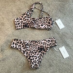 Mikoh Leopard Bikini